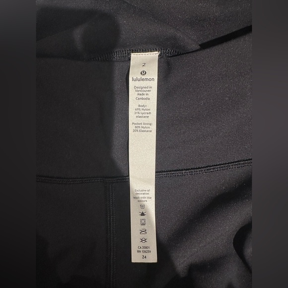 LULULEMON SPEED UP TIGHT 28" *FULL-ON LUXTREME - Picture 4 of 4